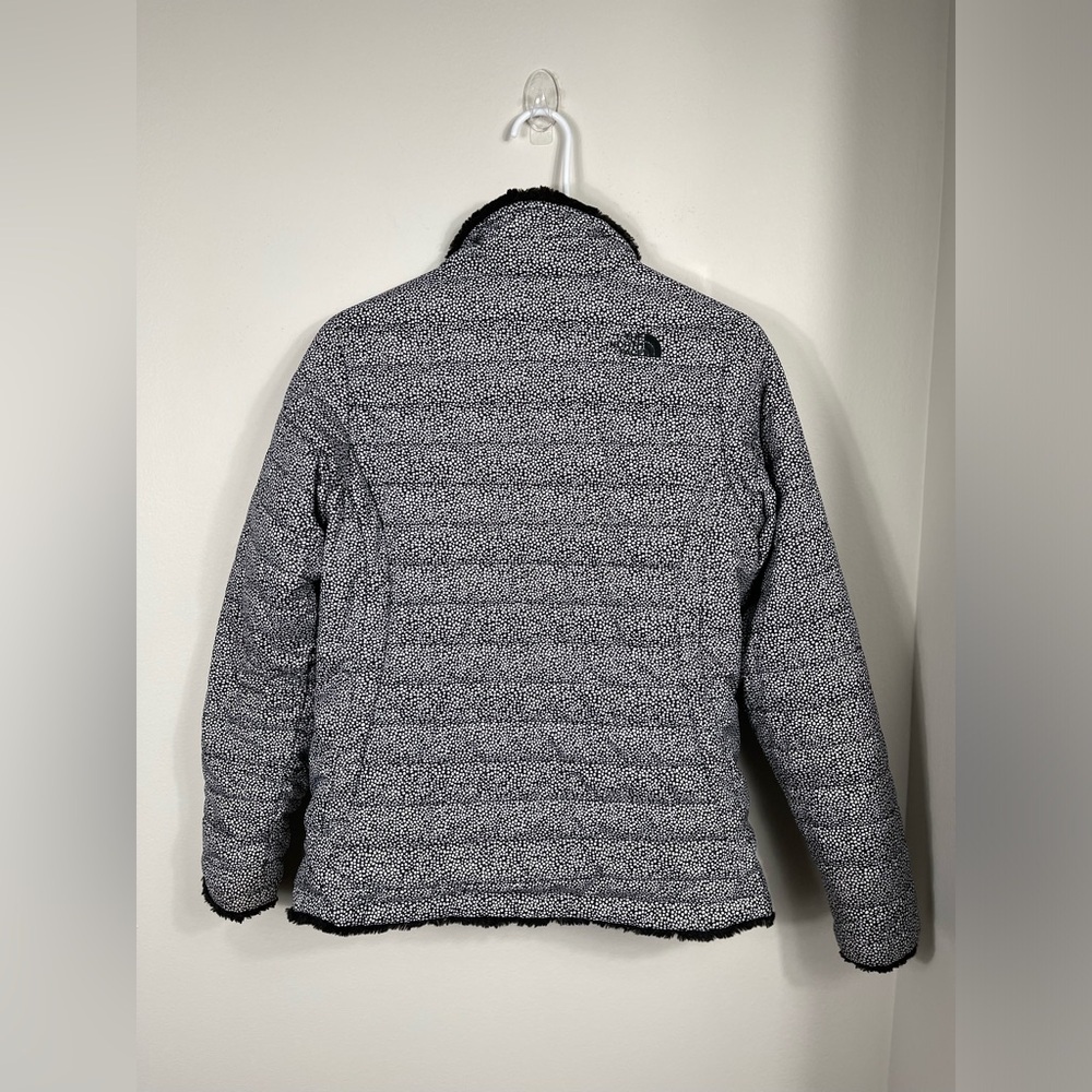 Reversible Mossbud Swirl Dotted Jacket by TheNorthFace Little/Big Girls? Size XL - Picture 8 of 14